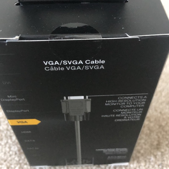 New NXT VGA/SVGA 6 ft monitor cable - Picture 4 of 4